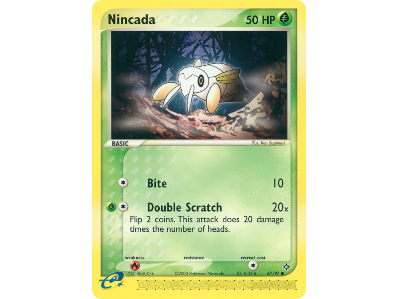 Nincada (Reverse Holo)