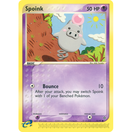 Spoink (Reverse Holo)
