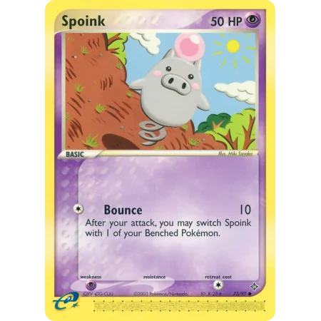 Spoink (Reverse Holo)