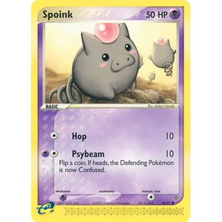 Spoink (Reverse Holo)