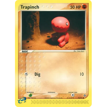 Trapinch (Reverse Holo)