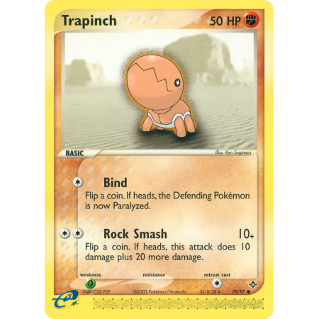 Trapinch (Reverse Holo)