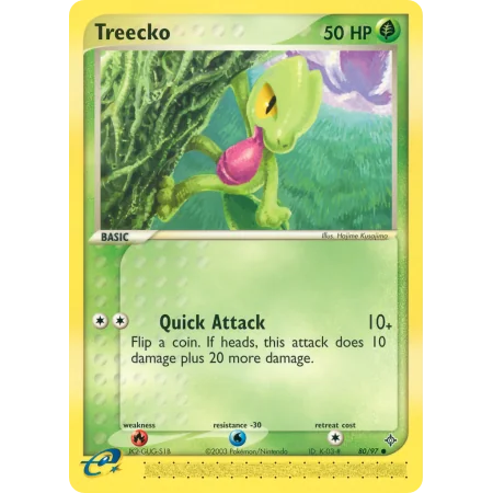 Treecko (Reverse Holo)