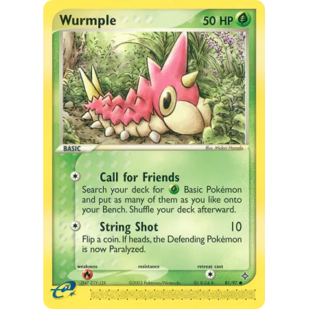 Wurmple (Reverse Holo)
