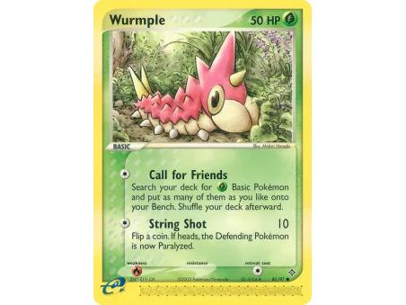 Wurmple (Reverse Holo)