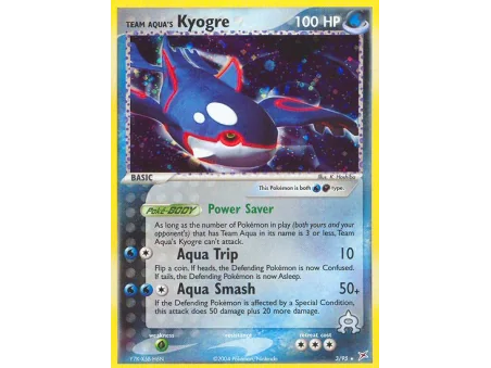 Team Aqua's Kyogre (Holo)