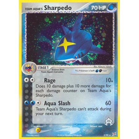 Team Aqua's Sharpedo (Reverse Holo)