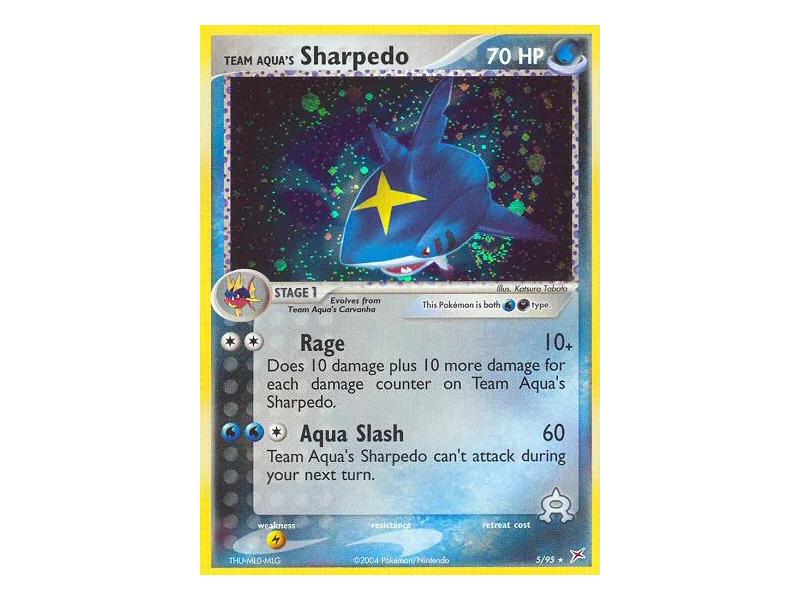 Team Aqua's Sharpedo (Reverse Holo)