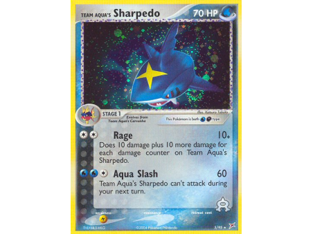 Team Aqua's Sharpedo (Reverse Holo)