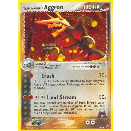Team Magma's Aggron (Holo)
