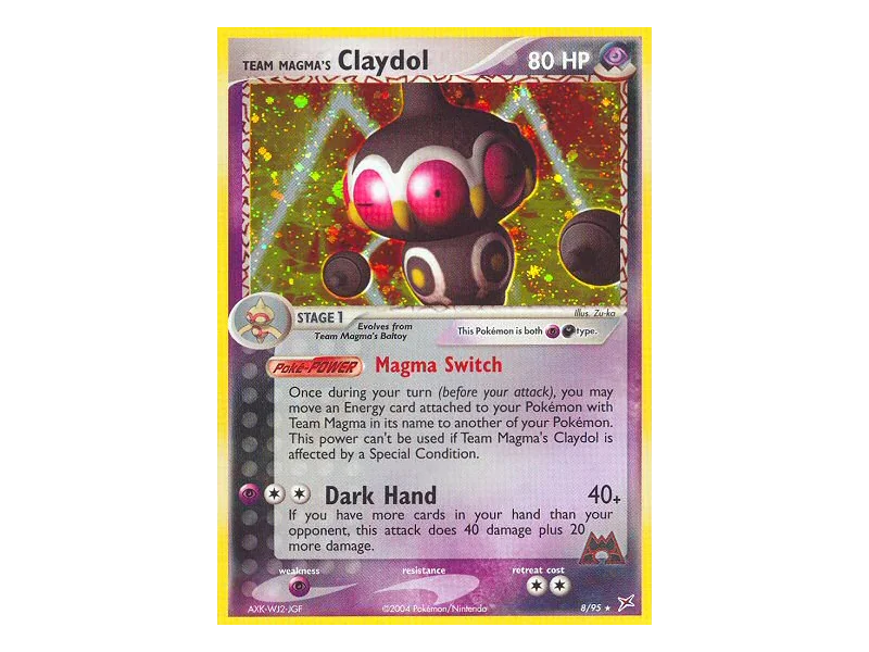 Team Magma's Claydol (Reverse Holo)