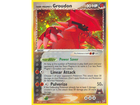 Team Magma's Groudon (Holo)