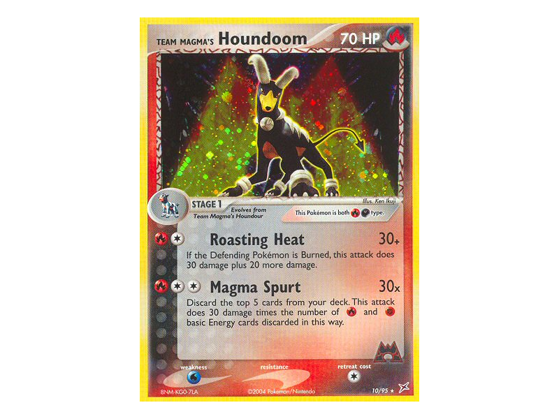 Team Magma's Houndoom (Reverse Holo)
