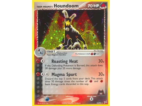 Team Magma's Houndoom (Reverse Holo)