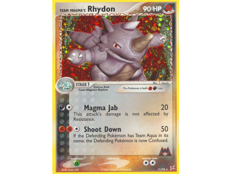 Team Magma's Rhydon (Holo)