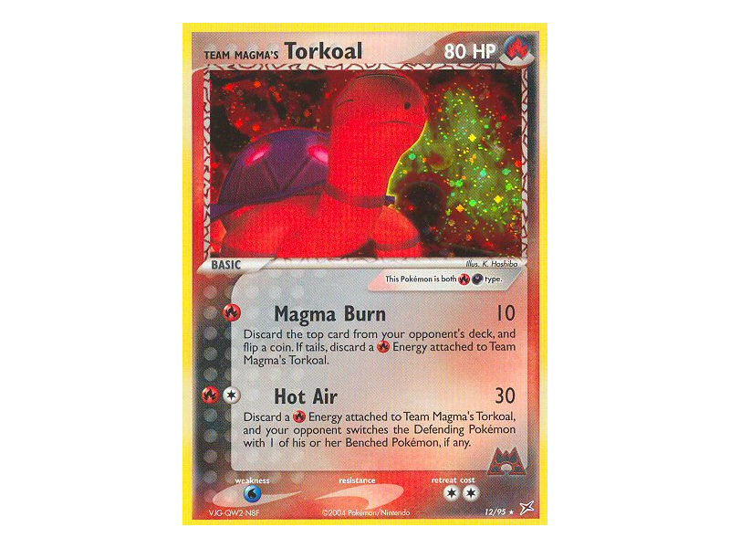 Team Magma's Torkoal (Holo)