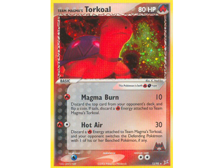 Team Magma's Torkoal (Reverse Holo)