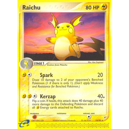 Raichu (Reverse Holo)