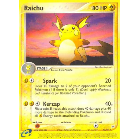 Raichu (Reverse Holo)