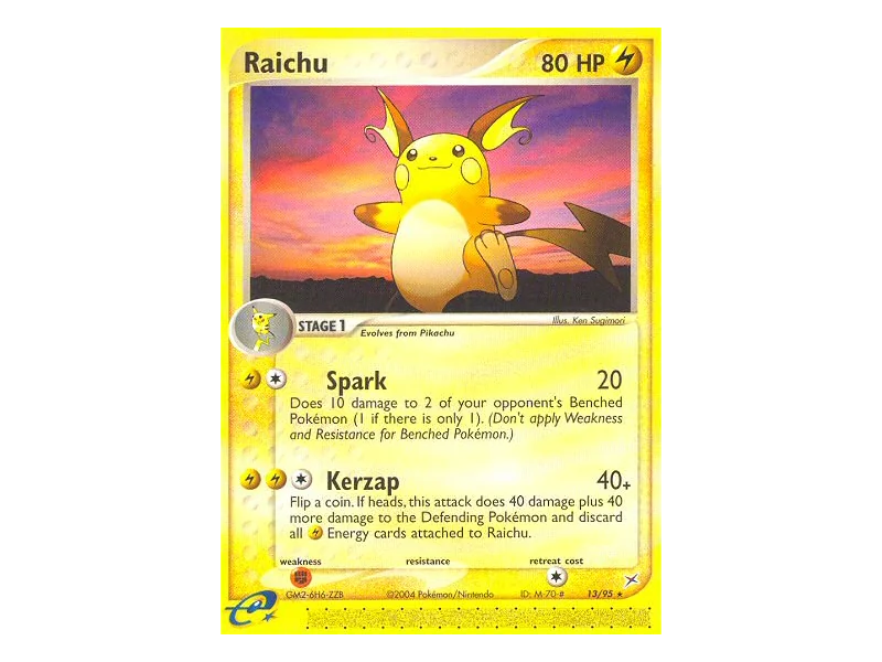 Raichu (Reverse Holo)