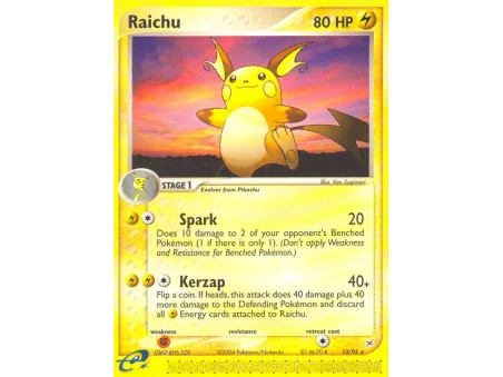 Raichu (Reverse Holo)
