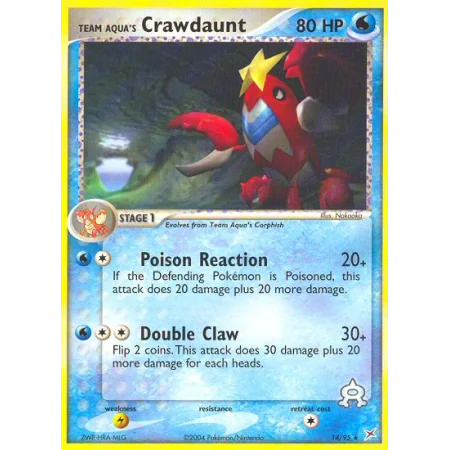 Team Aqua's Crawdaunt