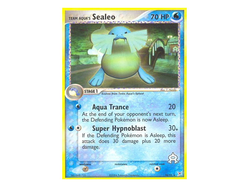 Team Aqua's Sealeo (Reverse Holo)