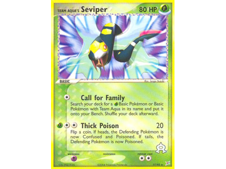 Team Aqua's Seviper
