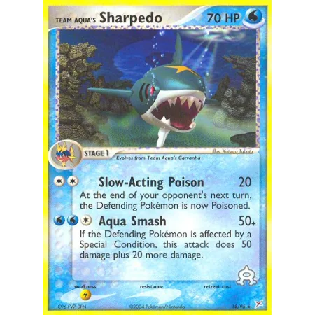 Team Aqua's Sharpedo