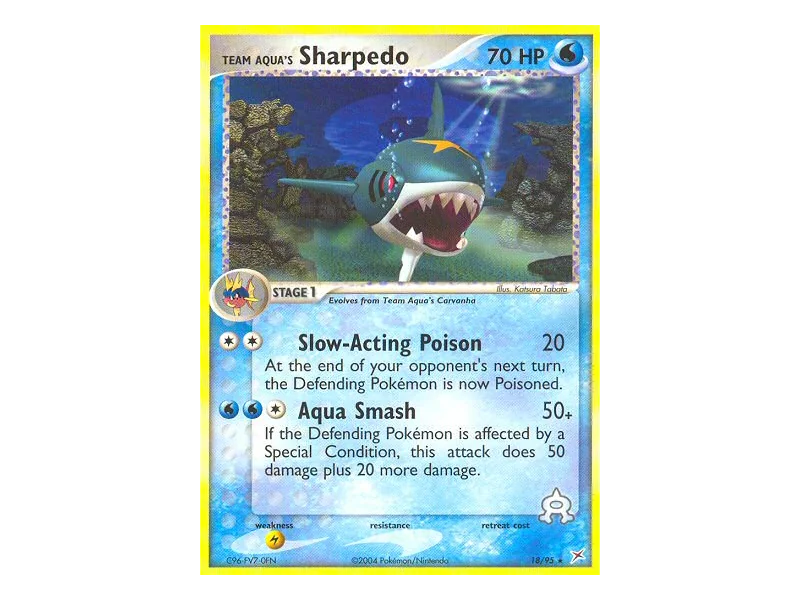 Team Aqua's Sharpedo