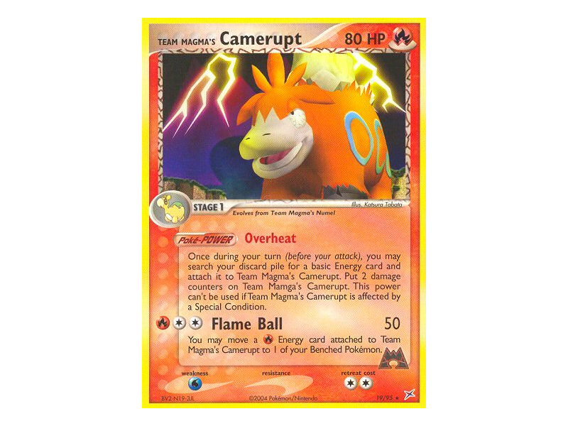 Team Magma's Camerupt
