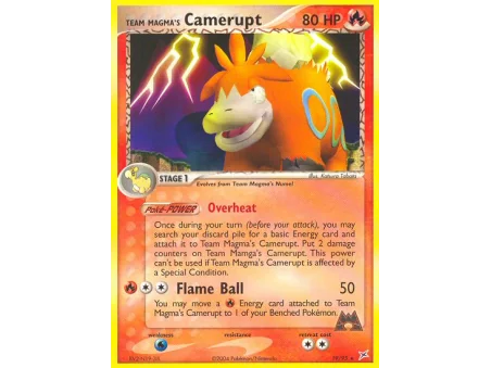 Team Magma's Camerupt (Reverse Holo)