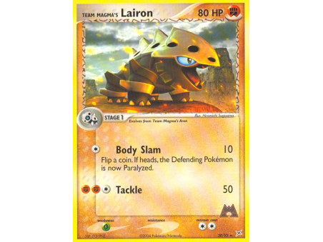 Team Magma's Lairon (Reverse Holo)