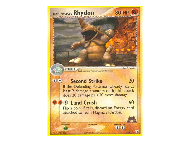 Team Magma's Rhydon