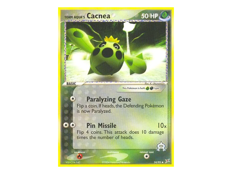 Team Aqua's Cacnea