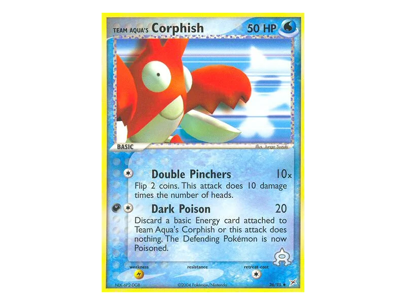 Team Aqua's Corphish (Reverse Holo)
