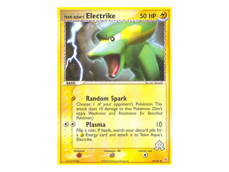 Team Aqua's Electrike