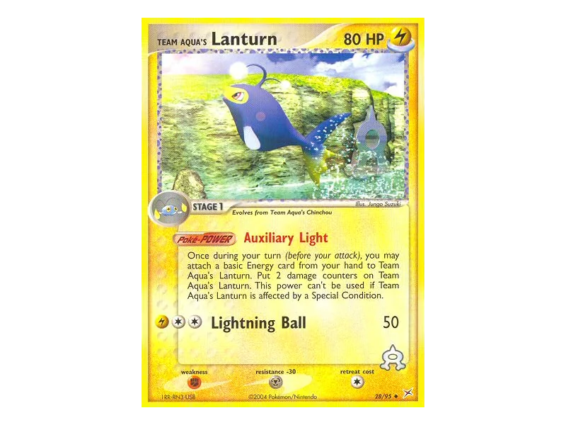 Team Aqua's Lanturn
