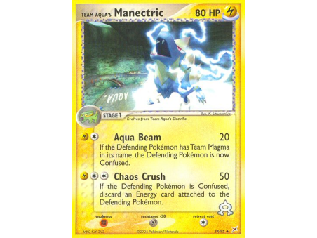 Team Aqua's Manectric