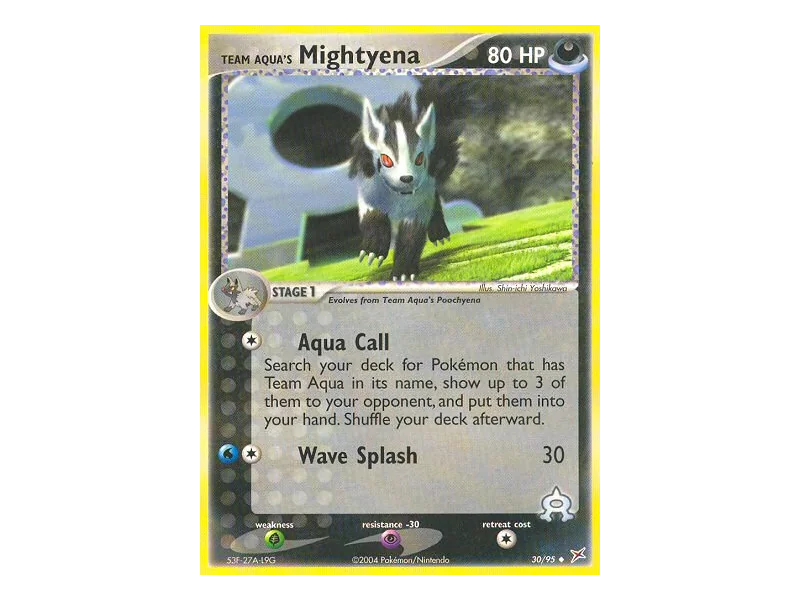 Team Aqua's Mightyena