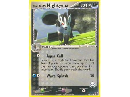 Team Aqua's Mightyena