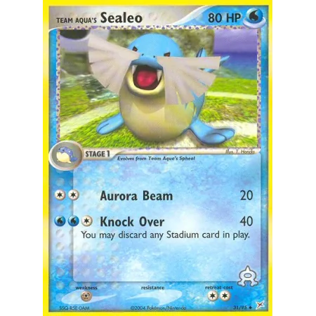 Team Aqua's Sealeo