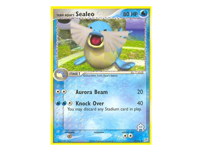 Team Aqua's Sealeo