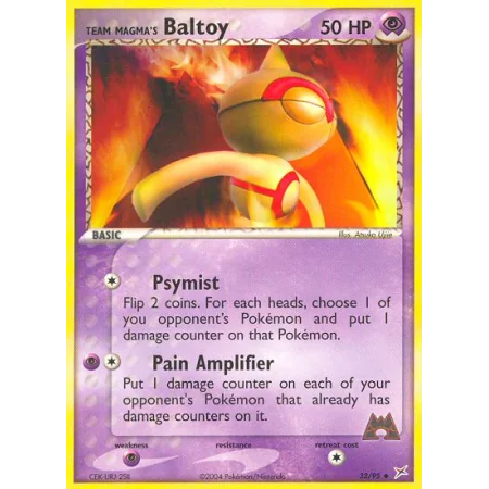 Team Magma's Baltoy (Reverse Holo)