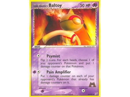 Team Magma's Baltoy (Reverse Holo)