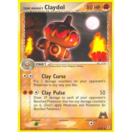 Team Magma's Claydol