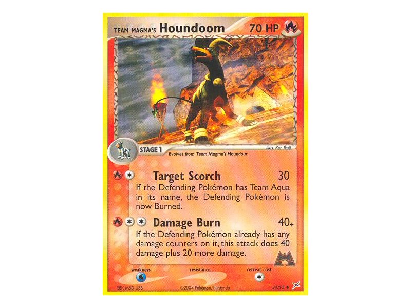 Team Magma's Houndoom