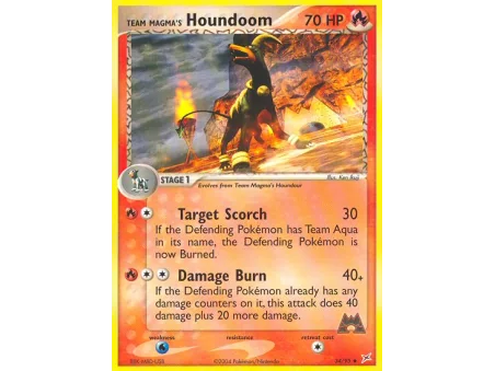 Team Magma's Houndoom (Reverse Holo)