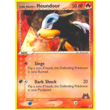 Team Magma's Houndour