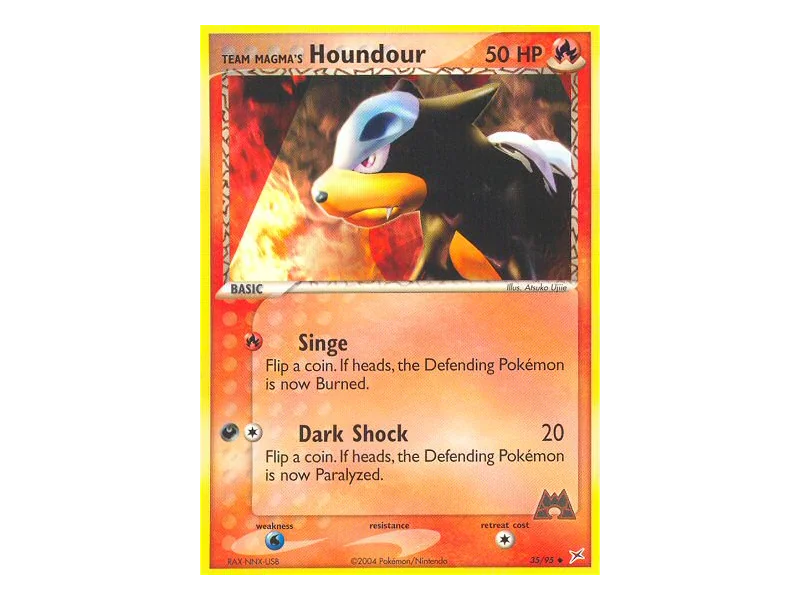 Team Magma's Houndour (Reverse Holo)